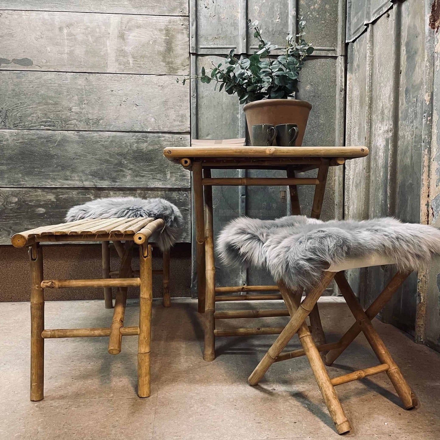 Bambus bænk - VIAMAJA.DK