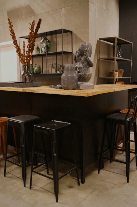 Barskammel - Industrielt design - VIAMAJA.DK