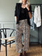 Bukser Leopard Loose fit - VIAMAJA.DK