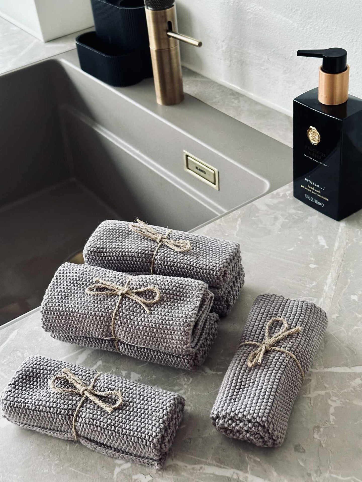 Kjøkkenkluter Sett med 6 stk - Flere farger