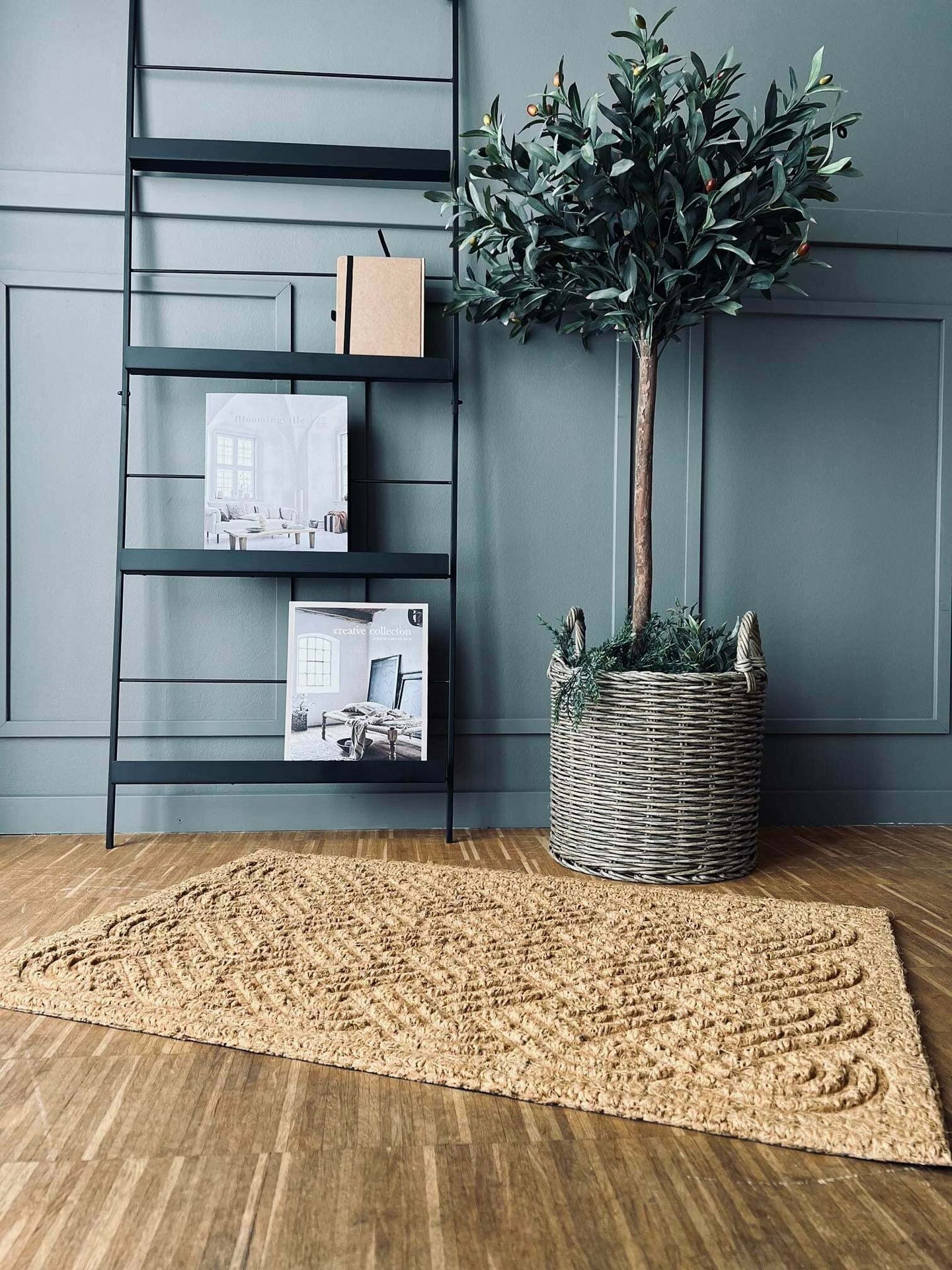 Dørmåtte kokosfibre 60x90 cm - VIAMAJA.DK
