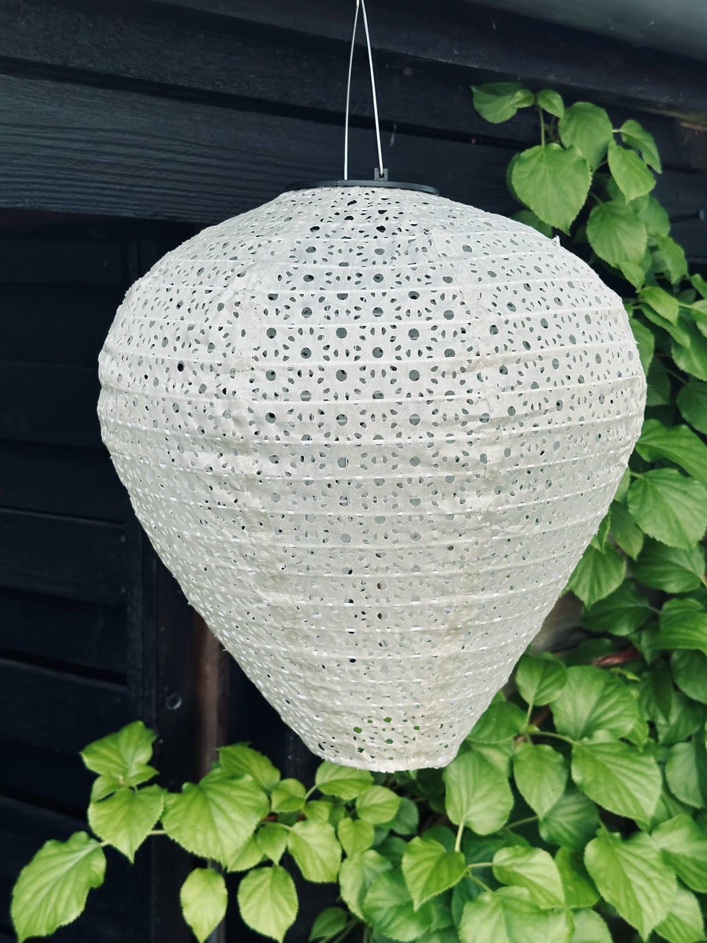 Lampe med solceller - Dusty Green