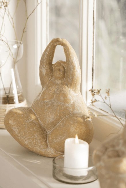 Figur - Creme stone - VIAMAJA.DK