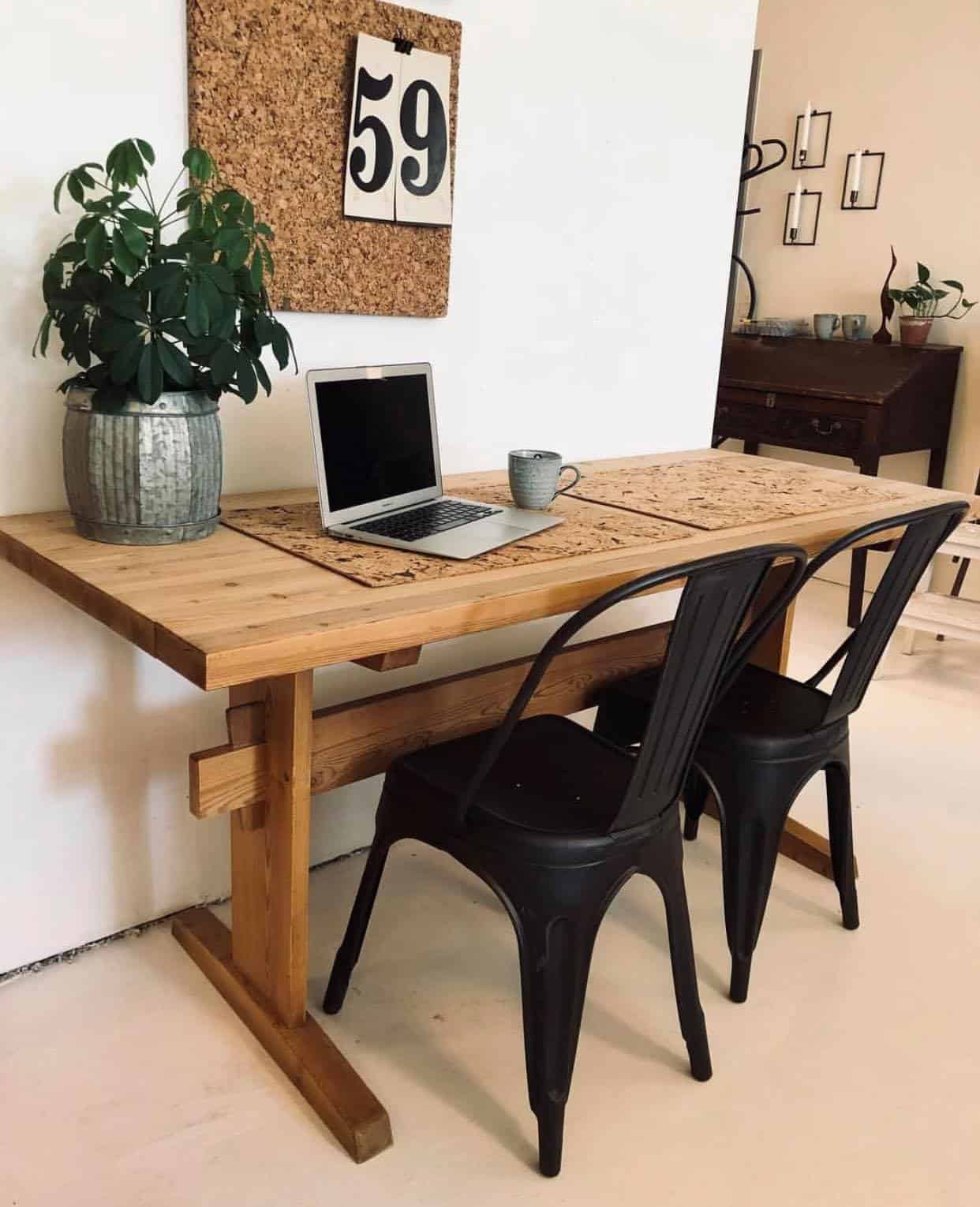 Korkplade 3cm til opslagstavle - 49x49cm - VIAMAJA.DK