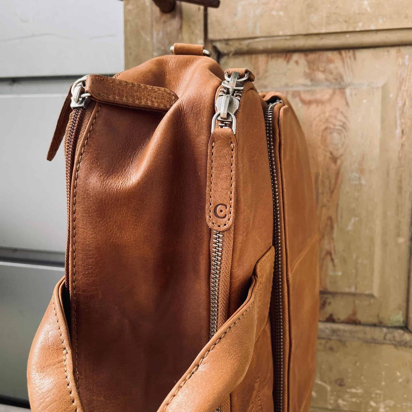 Laptop taske SOLLY Cognac - VIAMAJA.DK