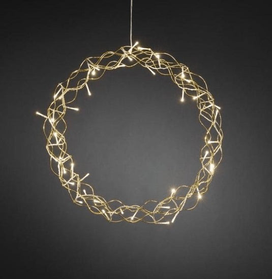 LED Lyskrans Ø30cm - VIAMAJA.DK