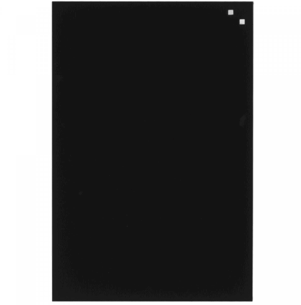 Magnetisk Glastavle – Sort 40×60 - VIAMAJA.DK