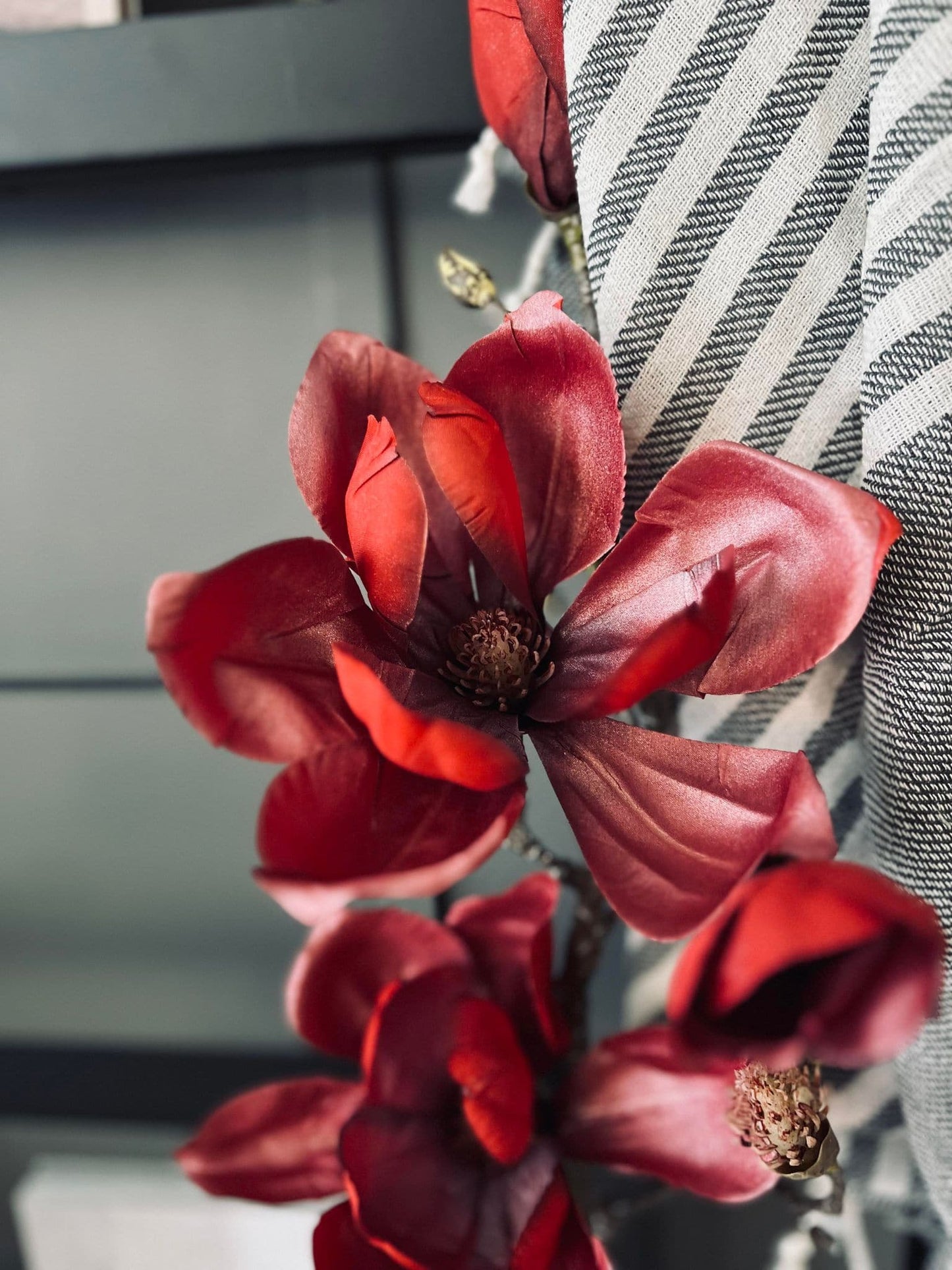MAGNOLIA 88CM - RØD - VIAMAJA.DK