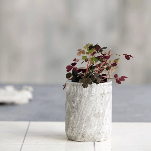 Marmor krukke – Mellem Marble - VIAMAJA.DK
