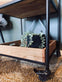 Rullevogn med 3 bakker - Industrielt design - VIAMAJA.DK