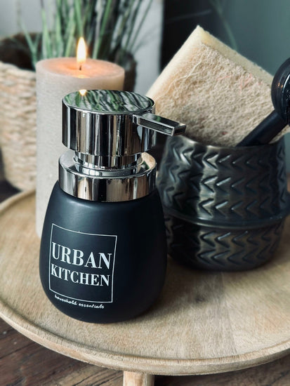 Sæbedispenser KITCHEN - Sort - VIAMAJA.DK