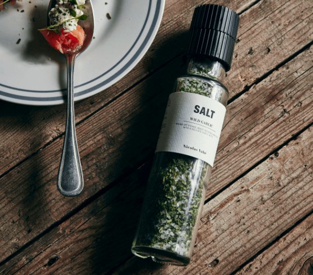 Salt, wild garlic - VIAMAJA.DK