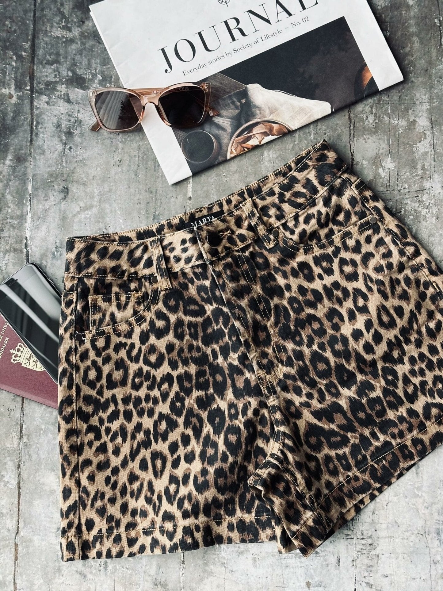 Shorts Leopard - VIAMAJA.DK