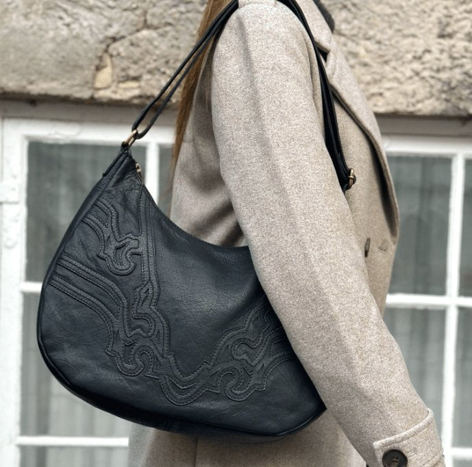 Skuldertaske Cargo Black - VIAMAJA.DK