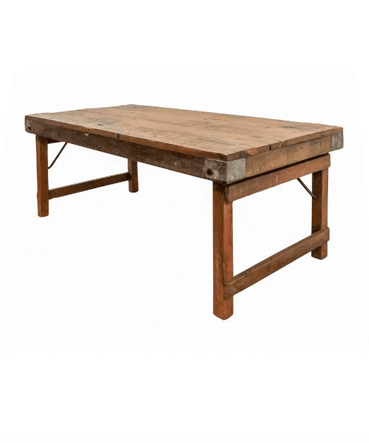 Sofabord i rustik genbrugstræ - VIAMAJA.DK