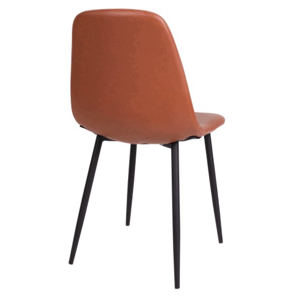 Spisebordsstol - lysebrunt vintage - VIAMAJA.DK