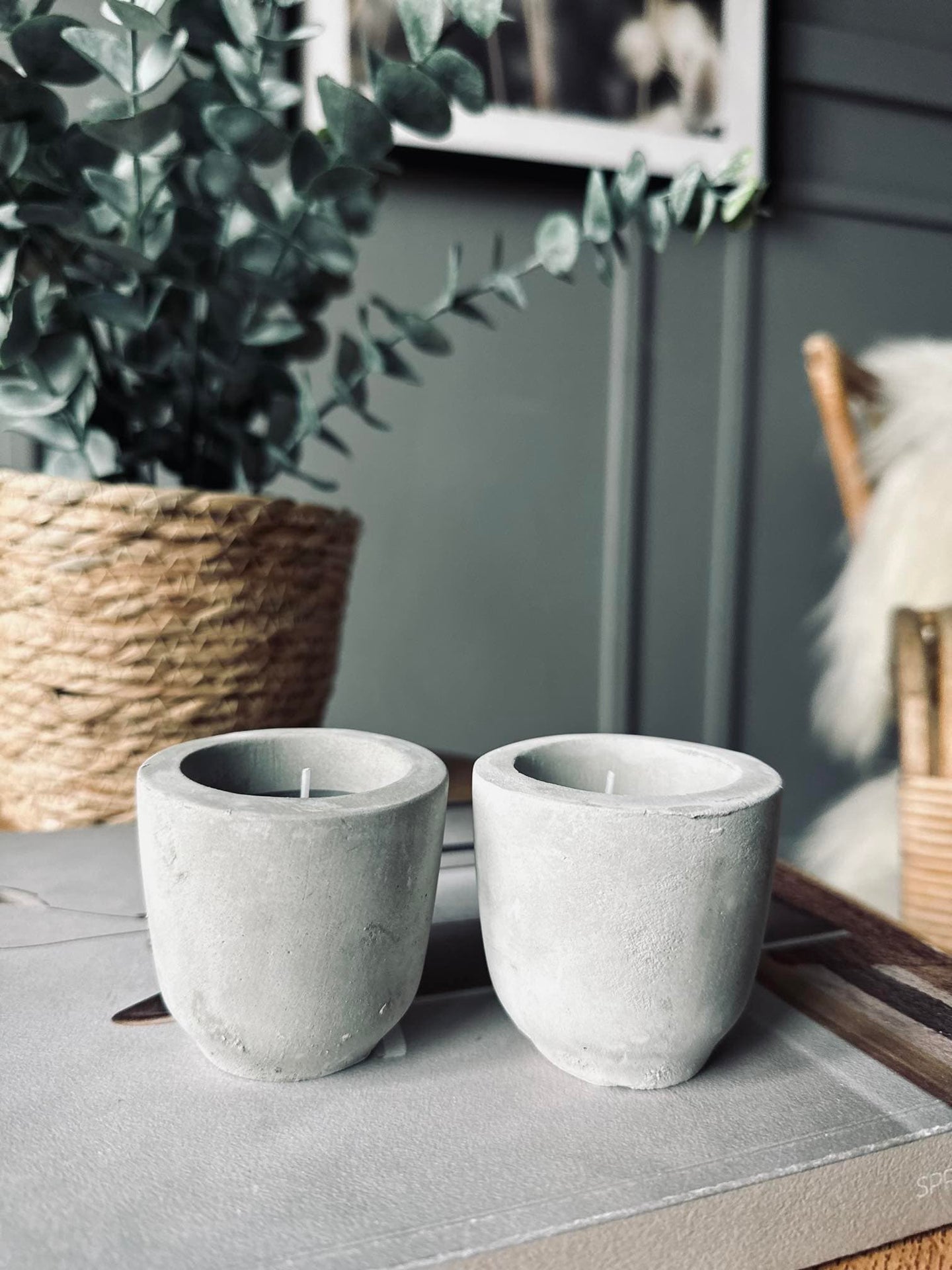 Sterinlys , pakke med 4 stk Citronella - VIAMAJA.DK