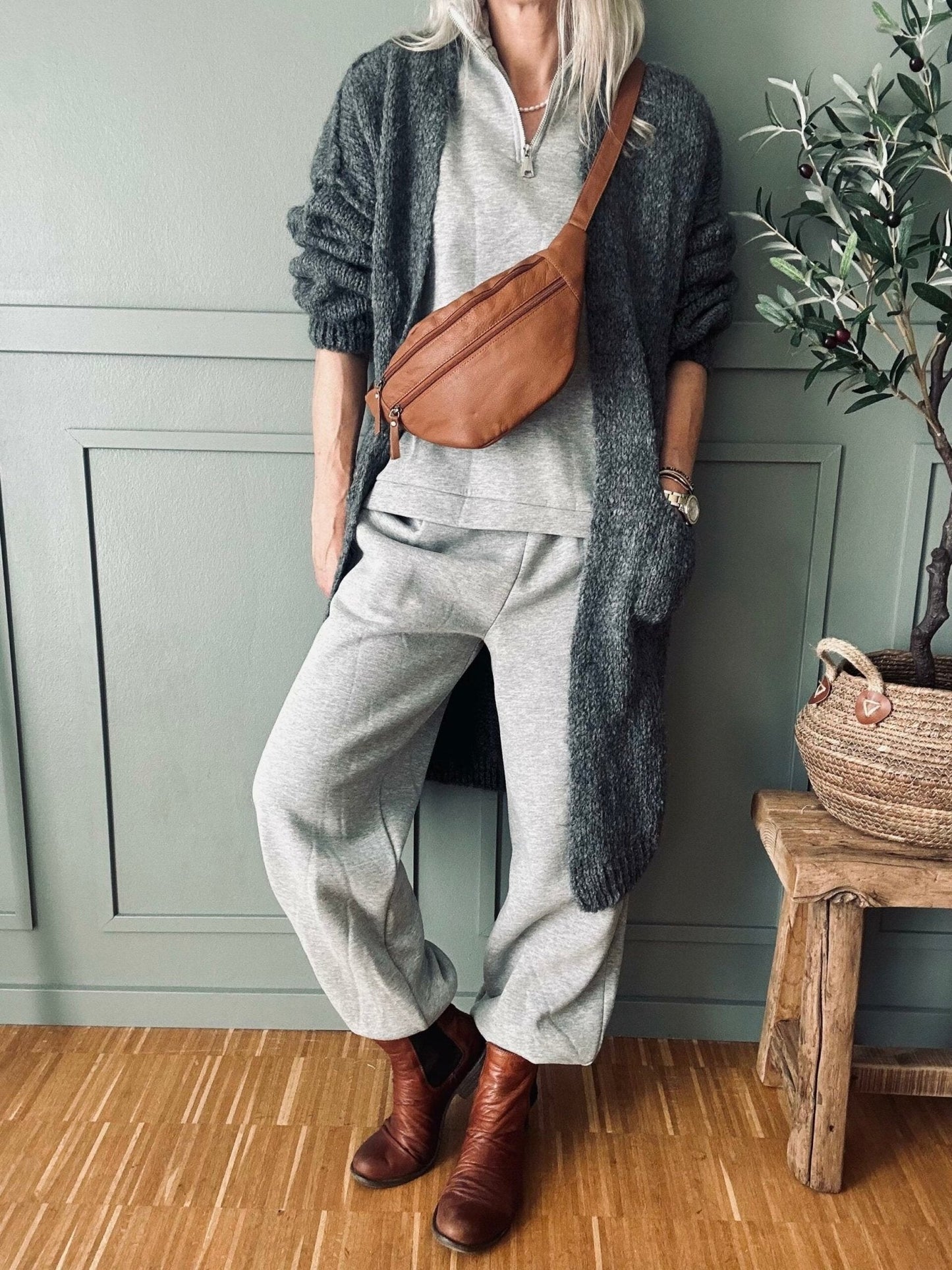 Sweatshirt grey - VIAMAJA.DK