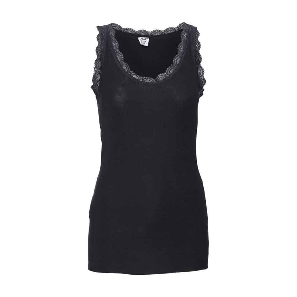 Top med blonde – Sort L/XL - VIAMAJA.DK