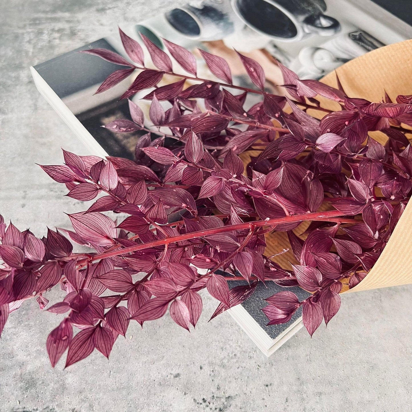 Tørret blomster - BLOMME ROSSA - VIAMAJA.DK