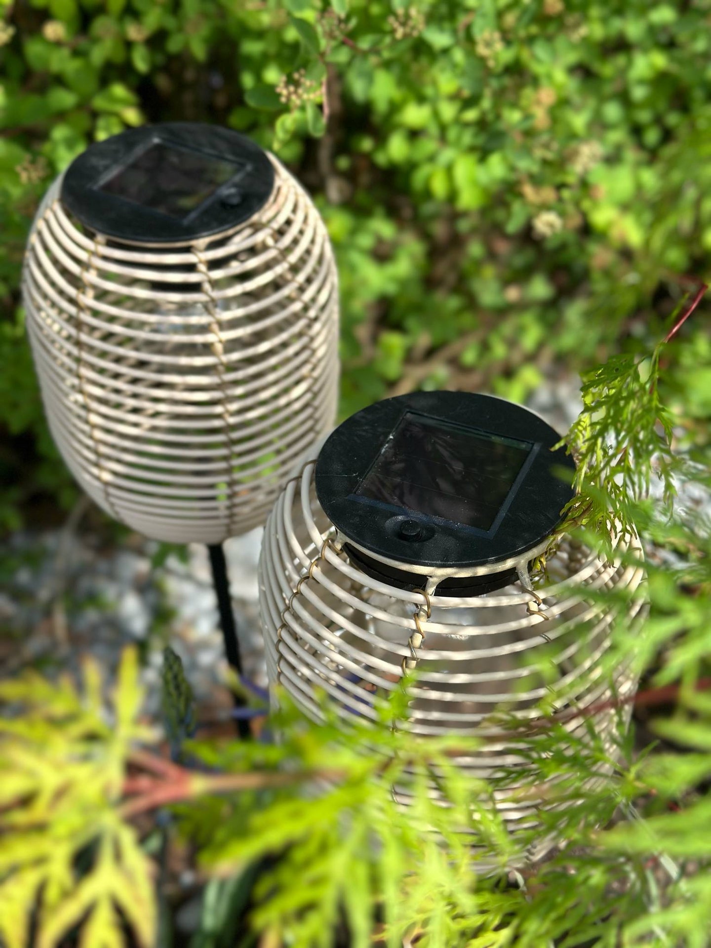 Lykt på spyd - Solar Natur