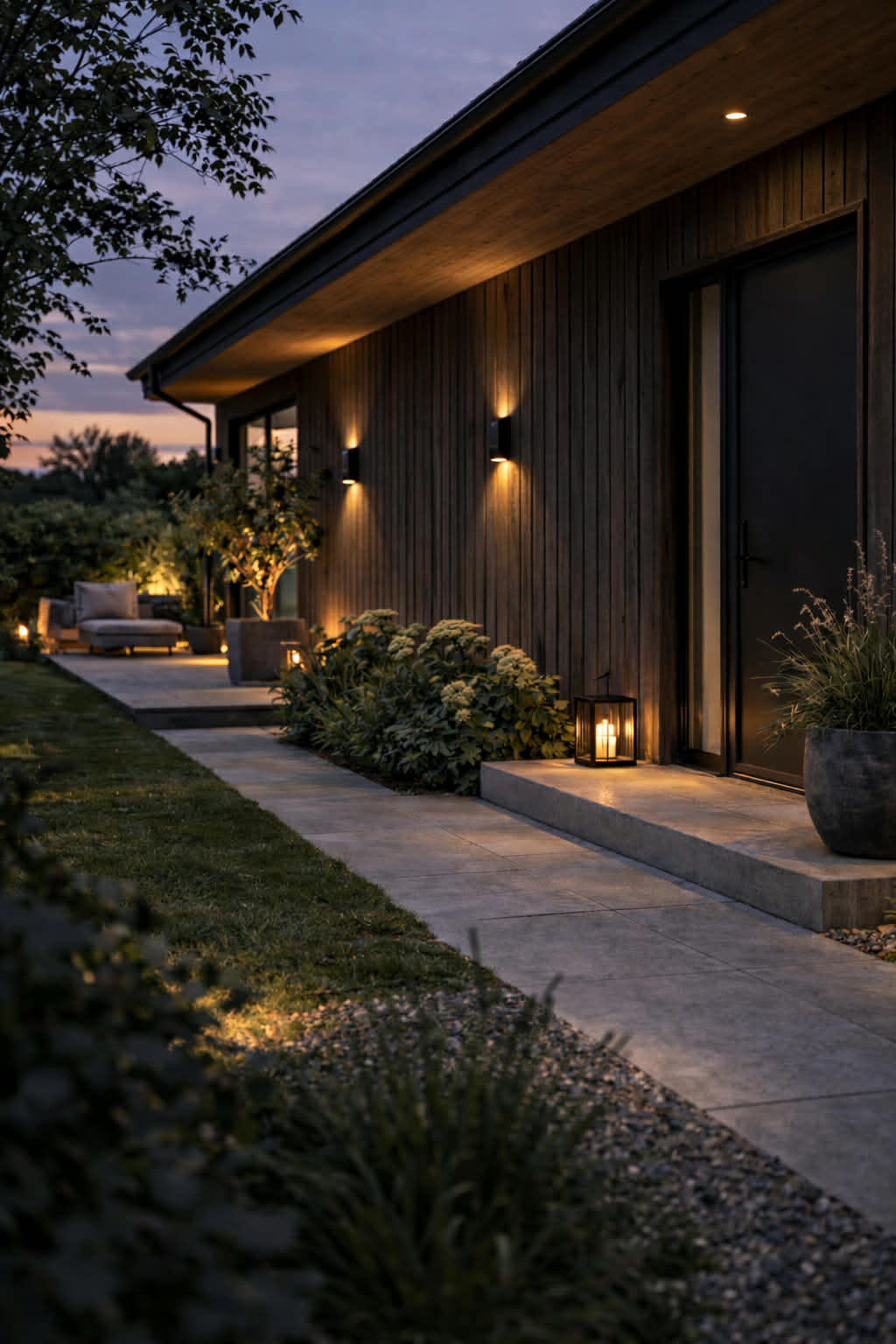 Vegglampe med solceller – Up & Down