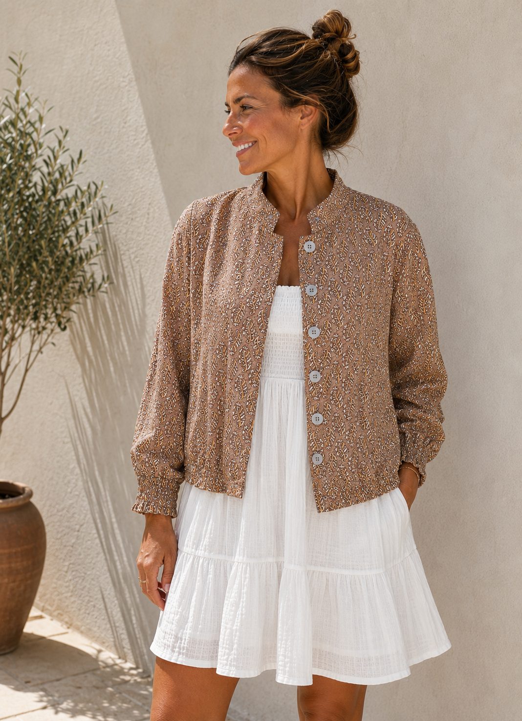 Jakke Luna bomber jacket - Indie Nougat