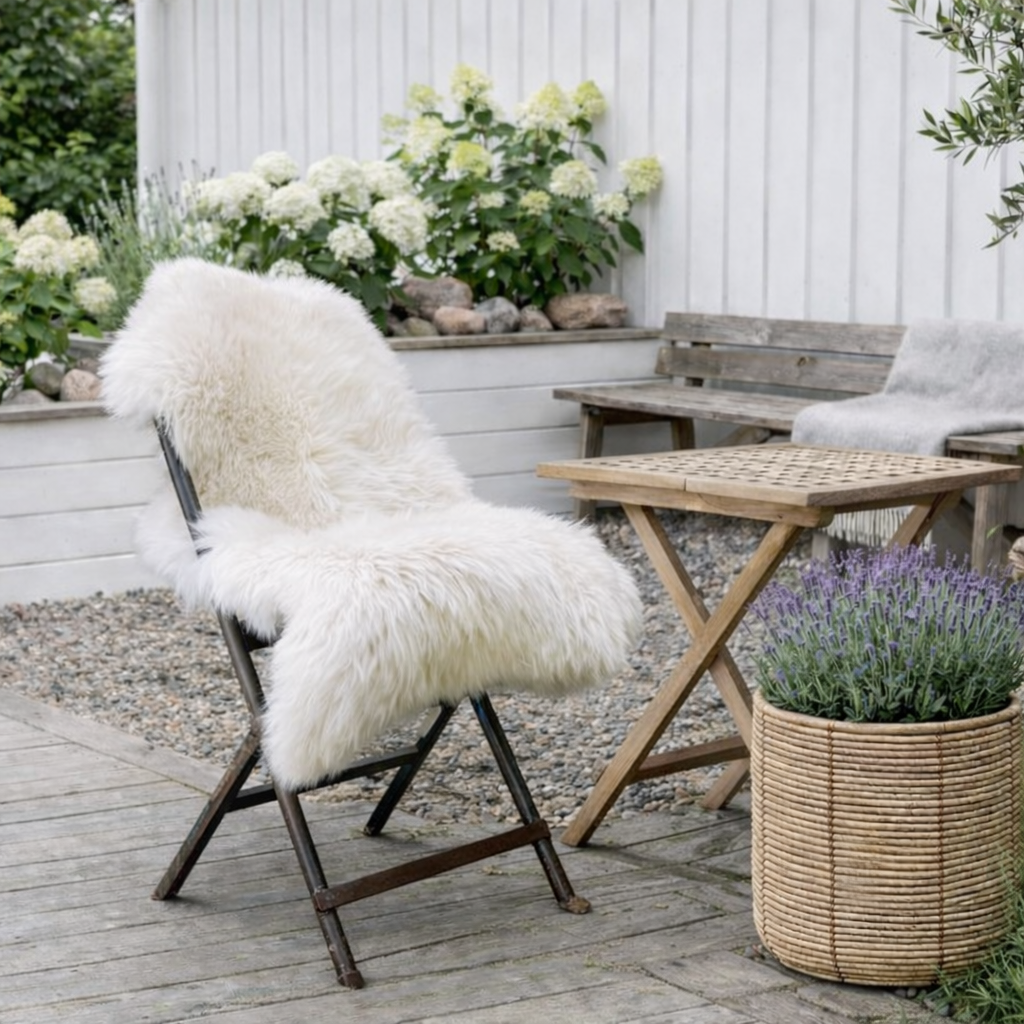 Lammeskinn – Hvitt, tykt og mykt