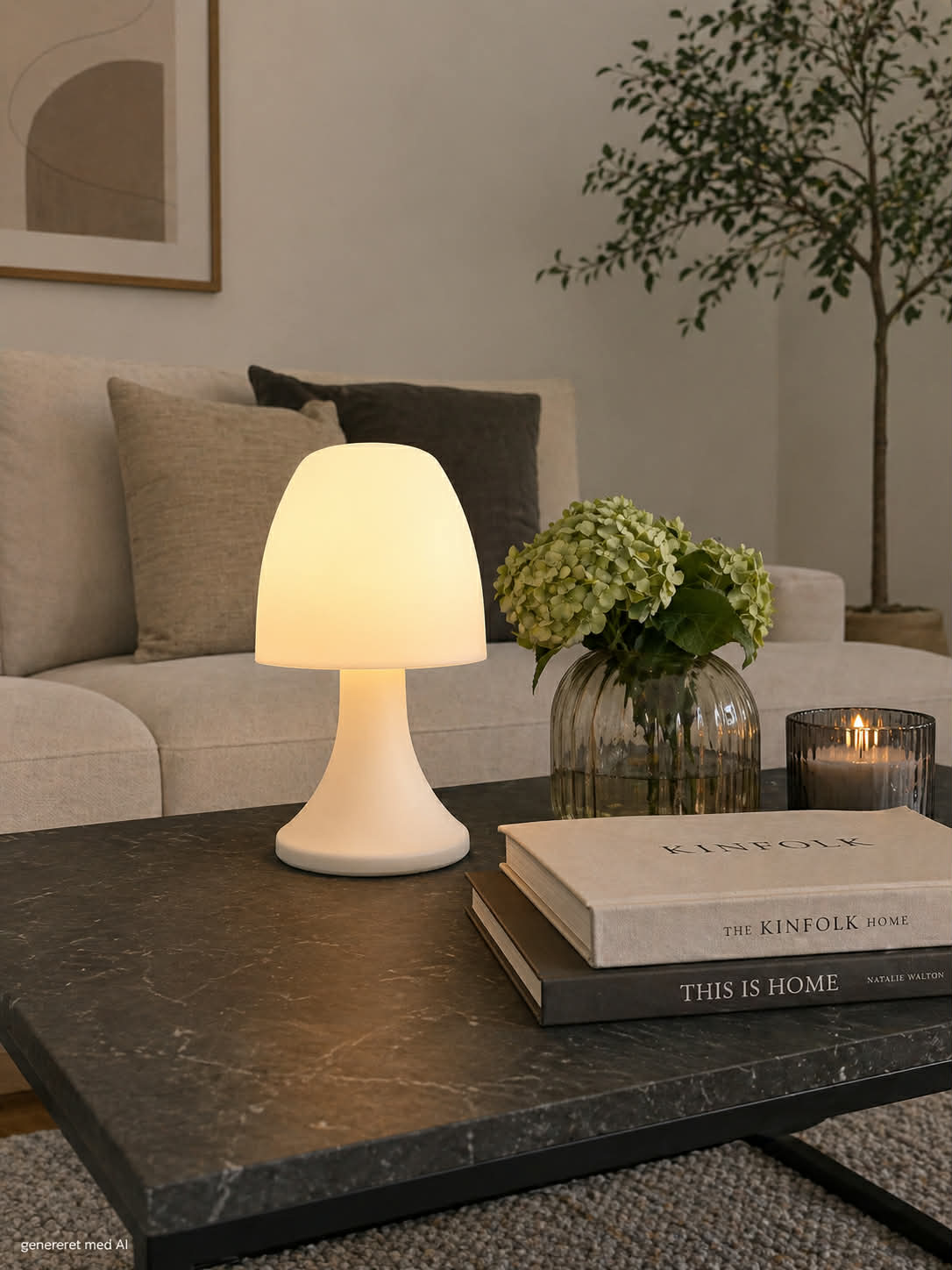 LED Bordlampe - Tilbud 2 stk