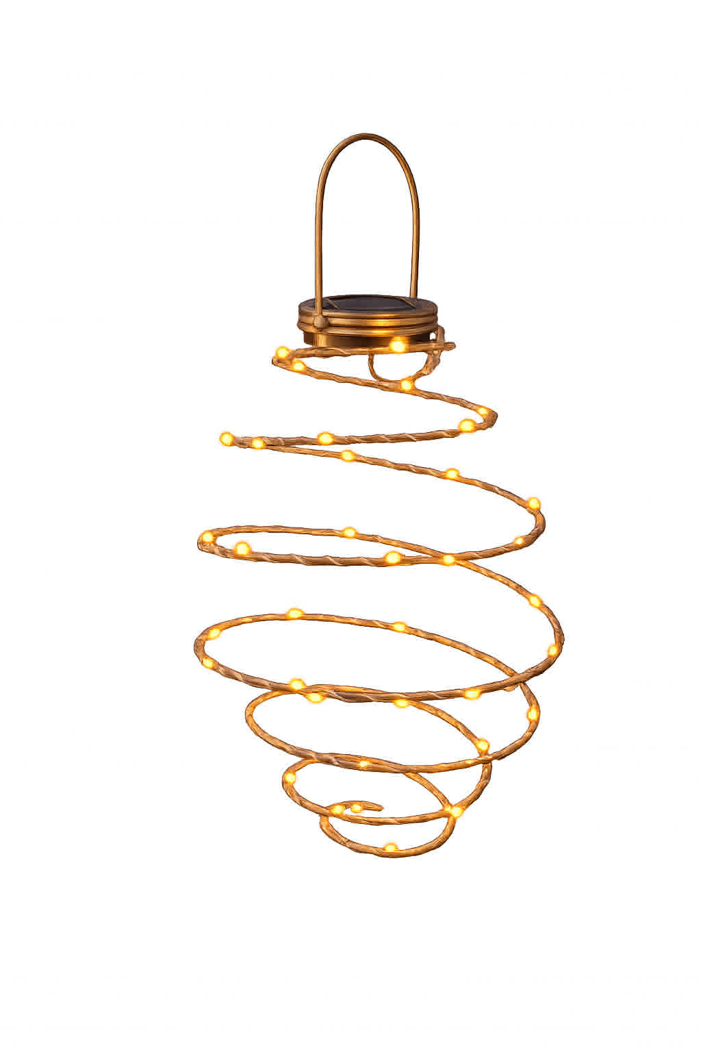 Spiral GOLDEN BIG m. solceller