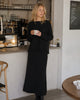 Strikksett Clara Black