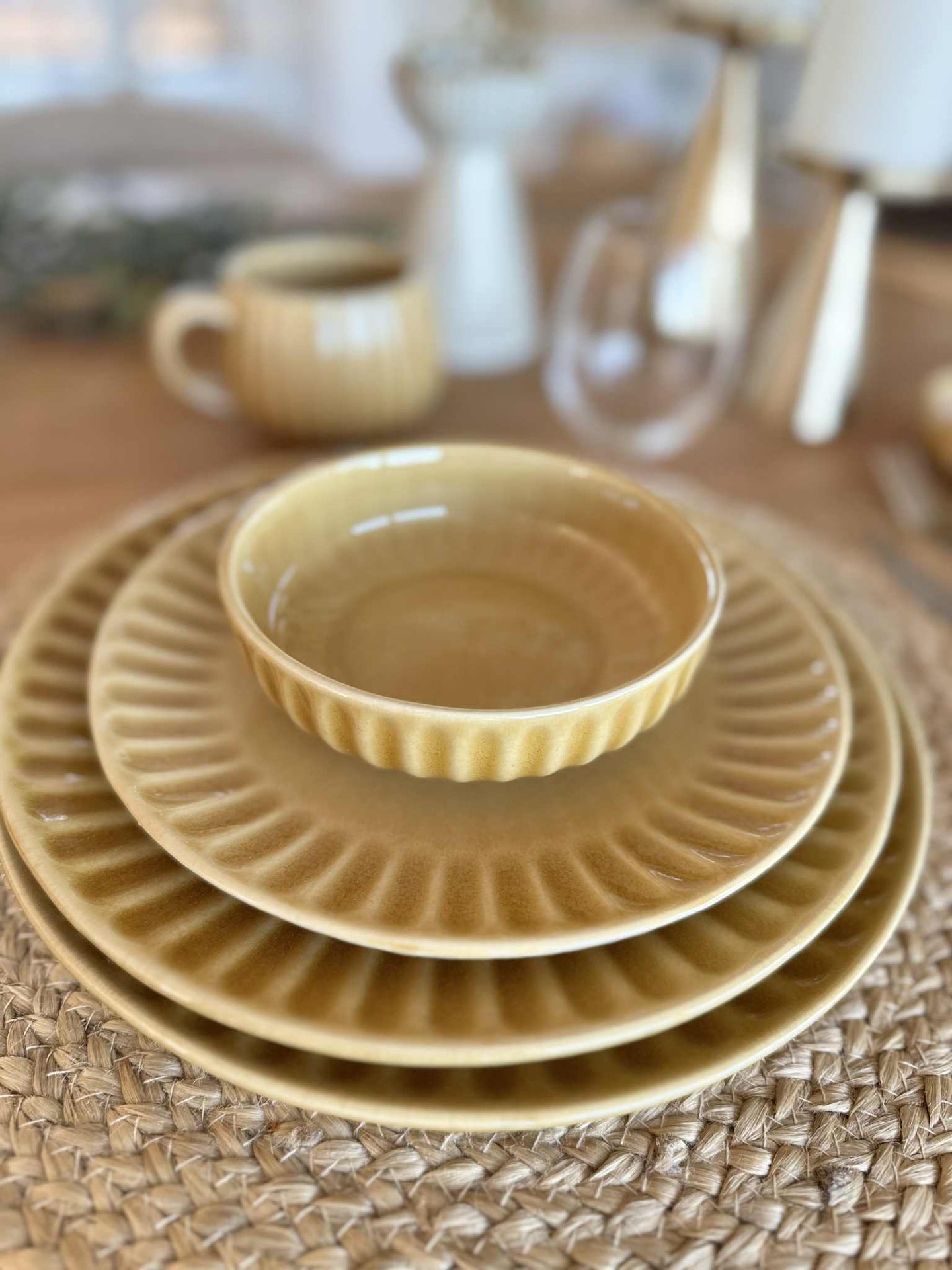 Tallerken VIGA Sennep - Flere størrelser