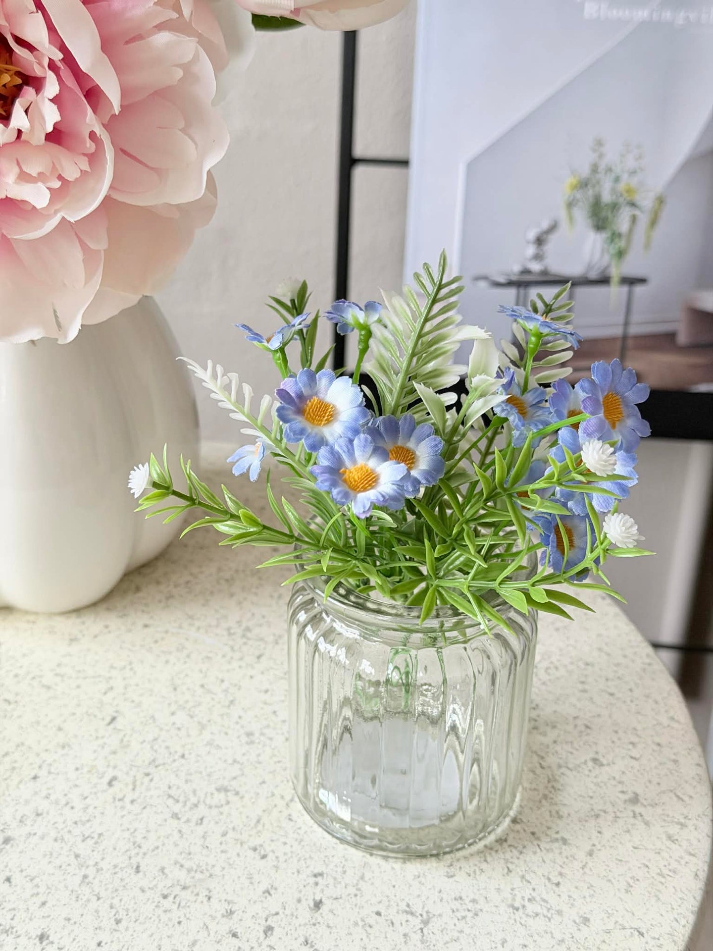 Blomster i vase - Flere farger