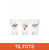 Drikkeglas jul - Pakke med 3 stk
