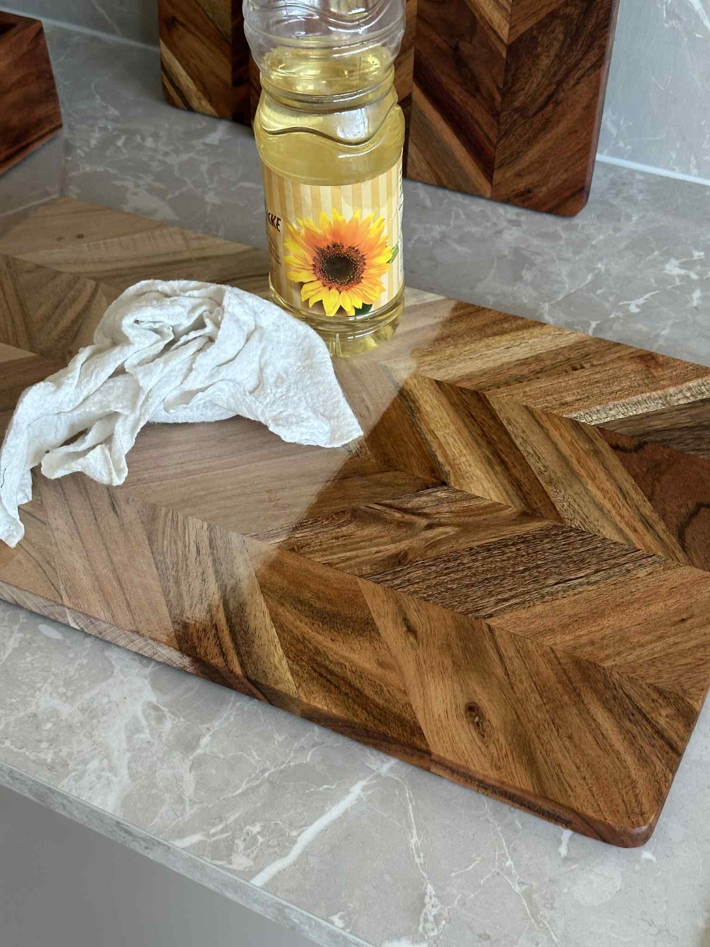 Skjærefjøl Sildebein - 50cm. Uten olje