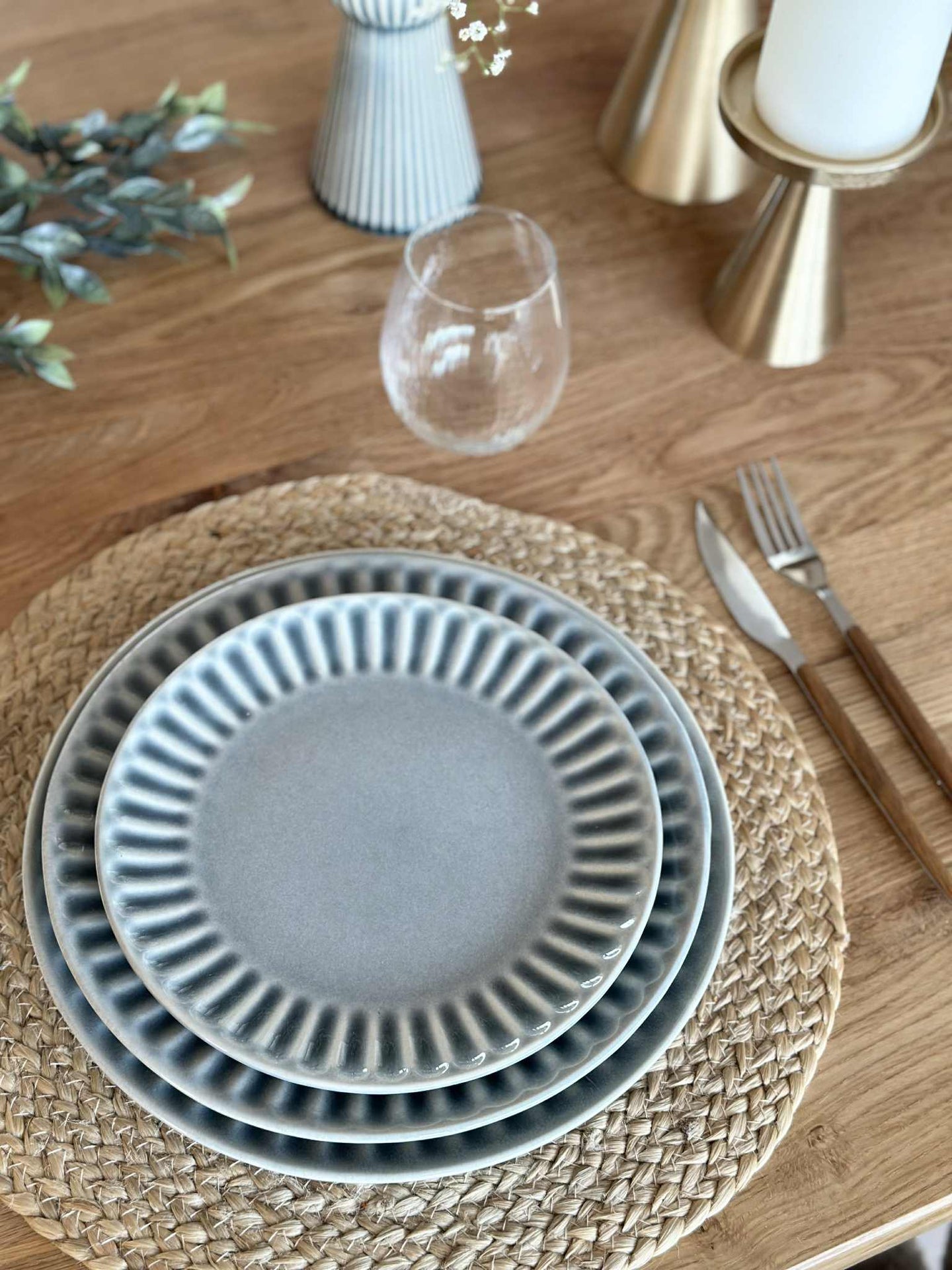 Tallerken VIGA Blå - Flere størrelser