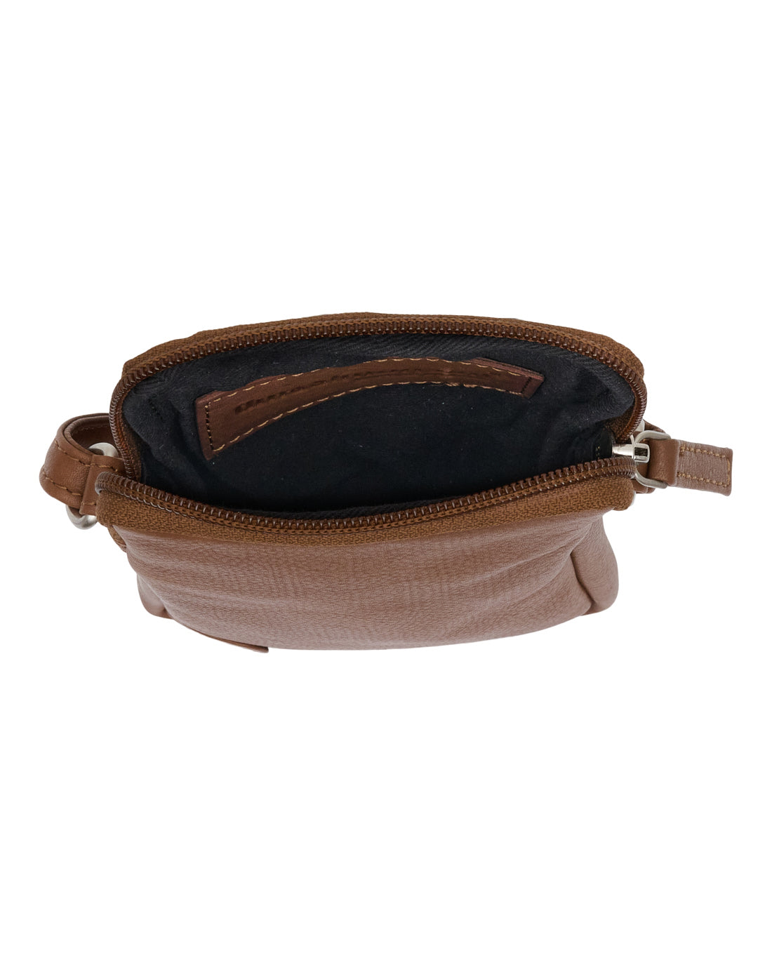 Mobilveske Misse - Coffee / silver