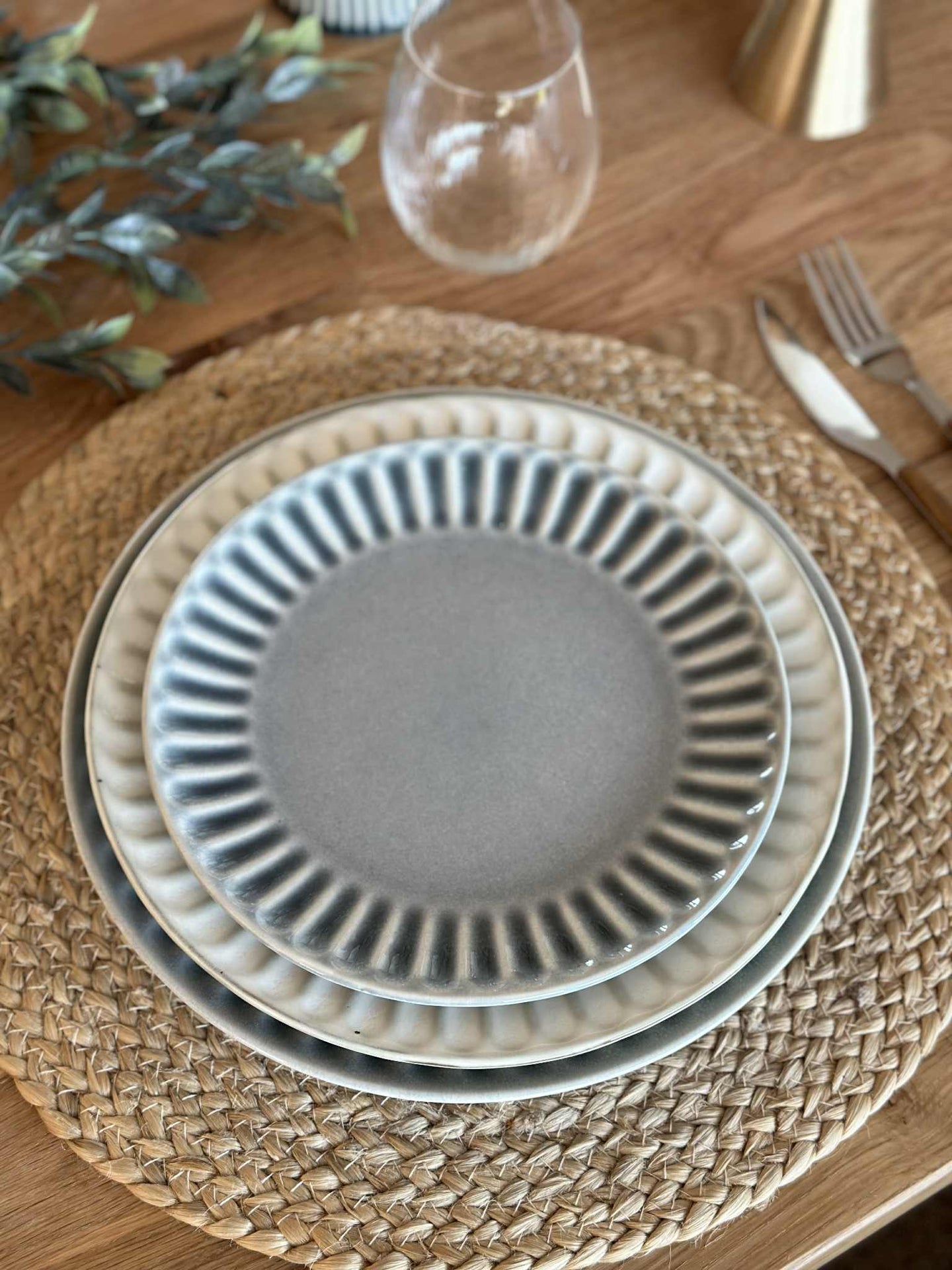 Tallerken VIGA Blå - Flere størrelser