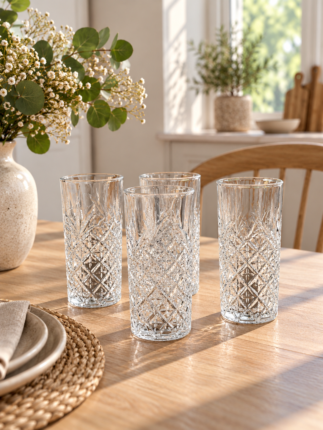 Drikkeglass - 4 stk / Longdrink
