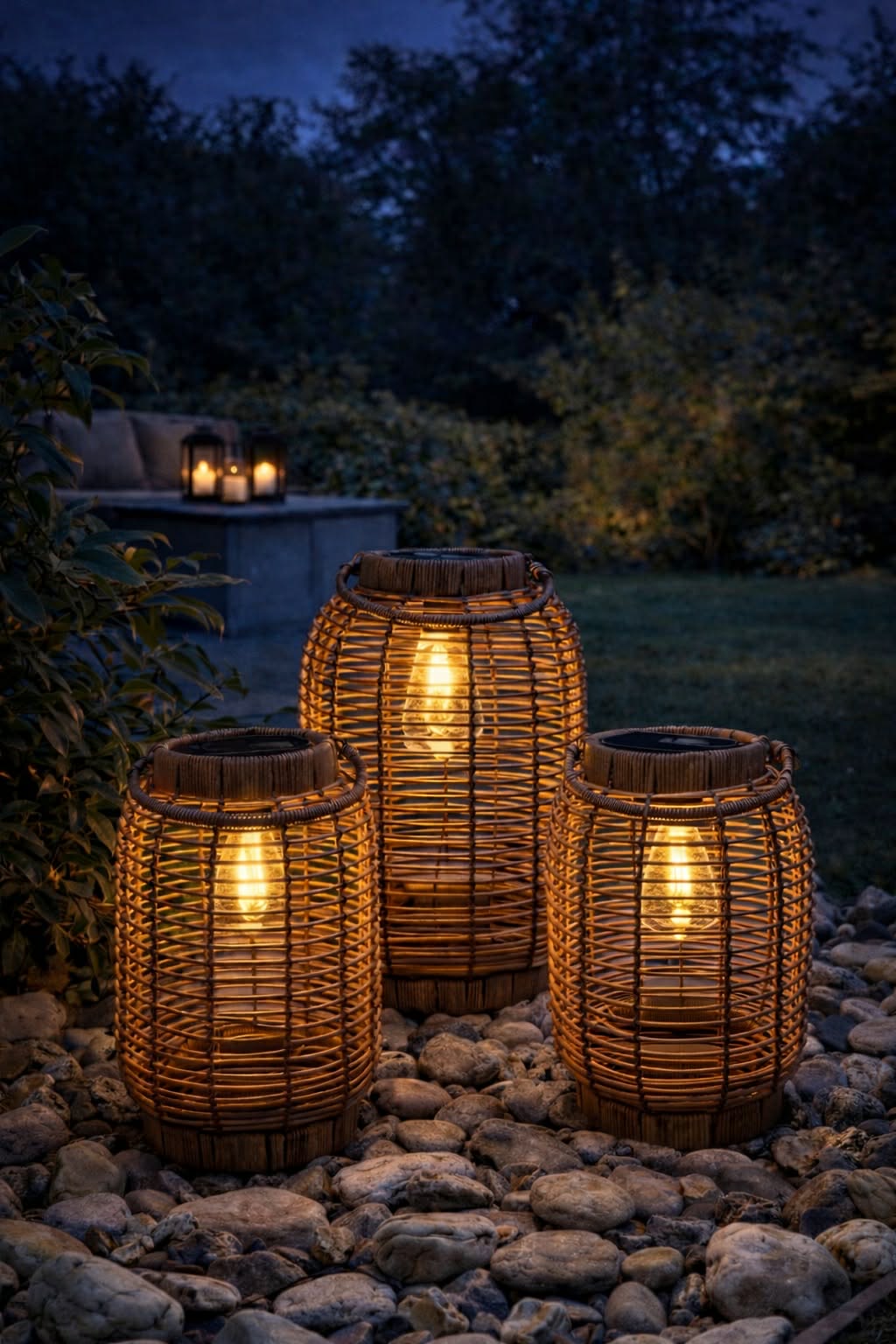 Lanterne med solceller Molly – Liten