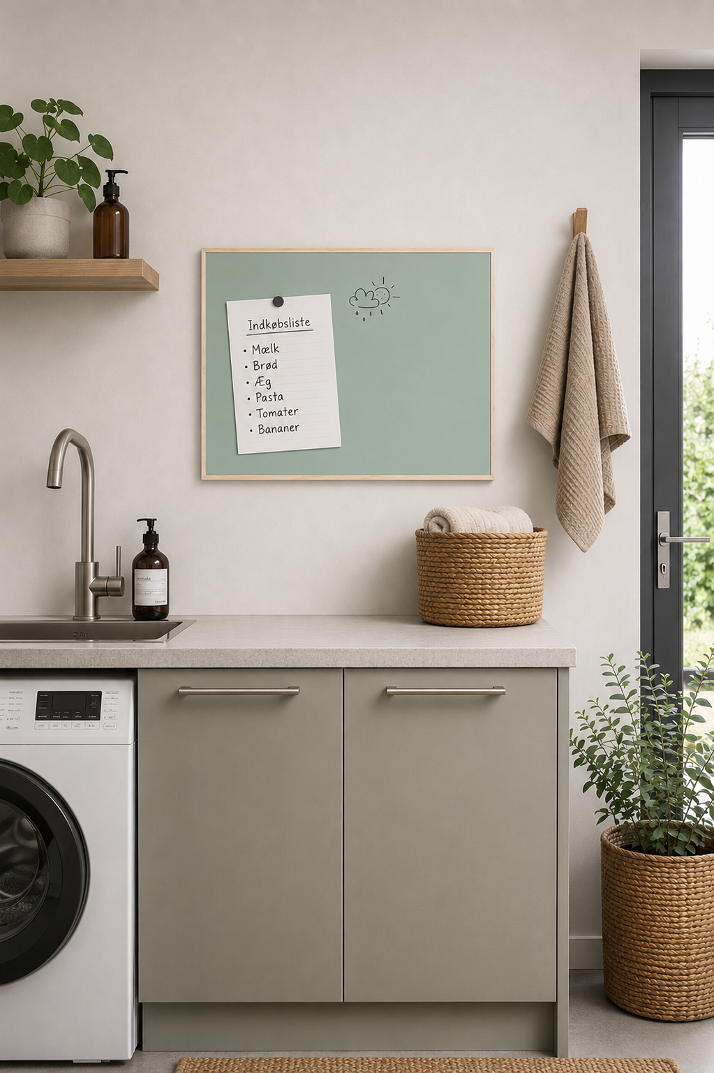 Magnetisk whiteboard - Grønn