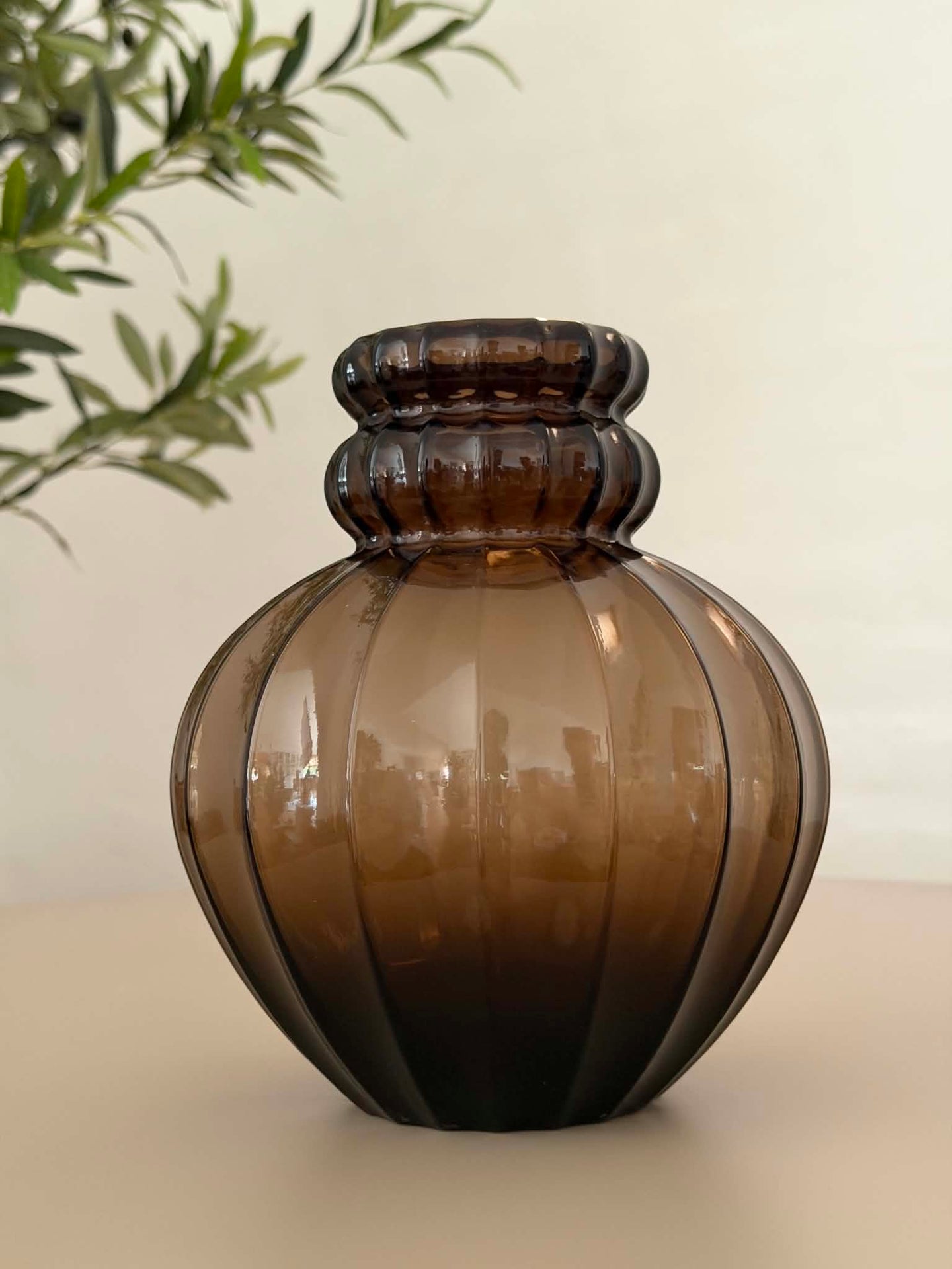 Vase Mary - Brun