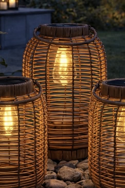 Lanterne med solceller Molly – XL