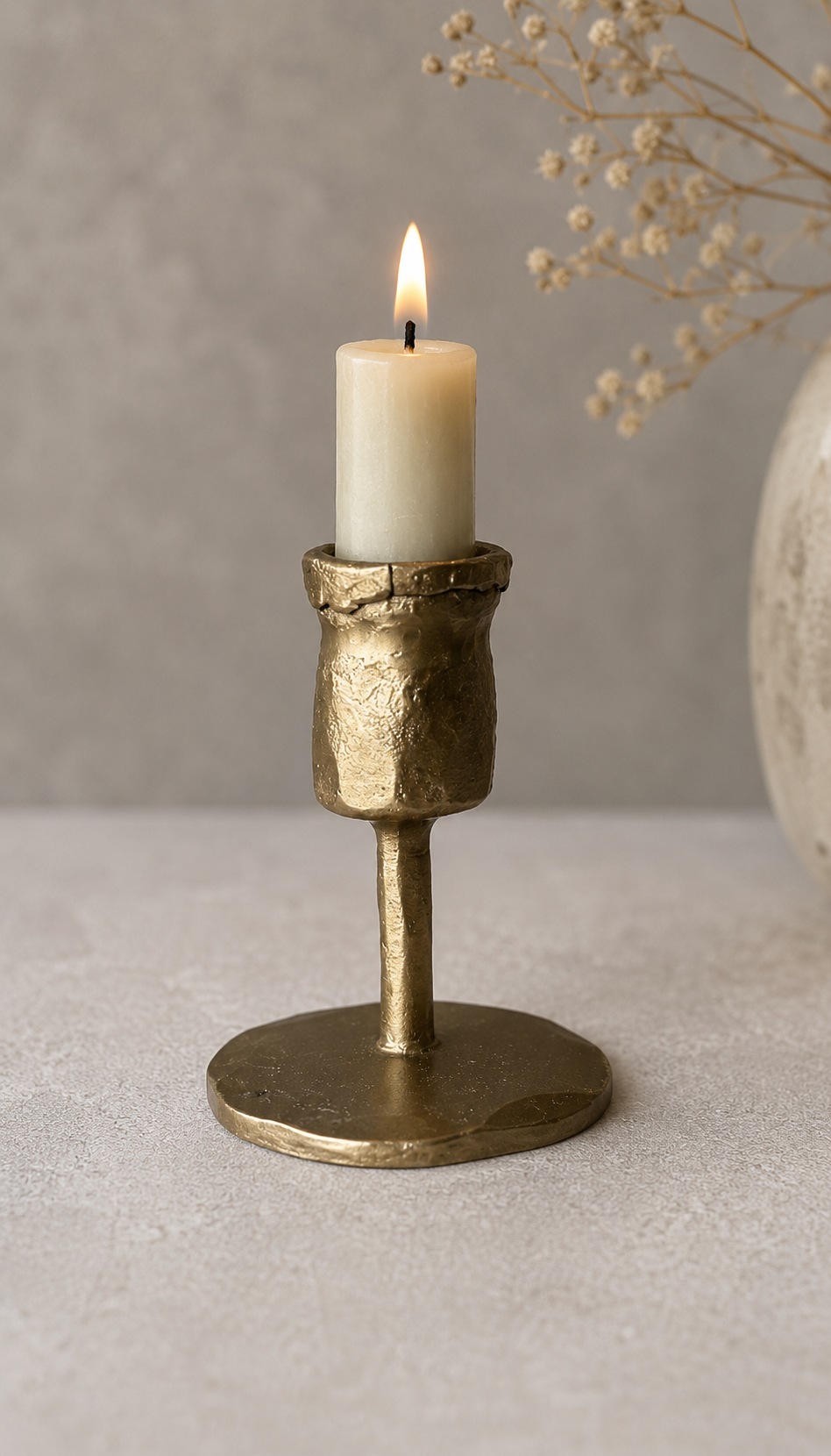 Lysestake – Golden 7 cm