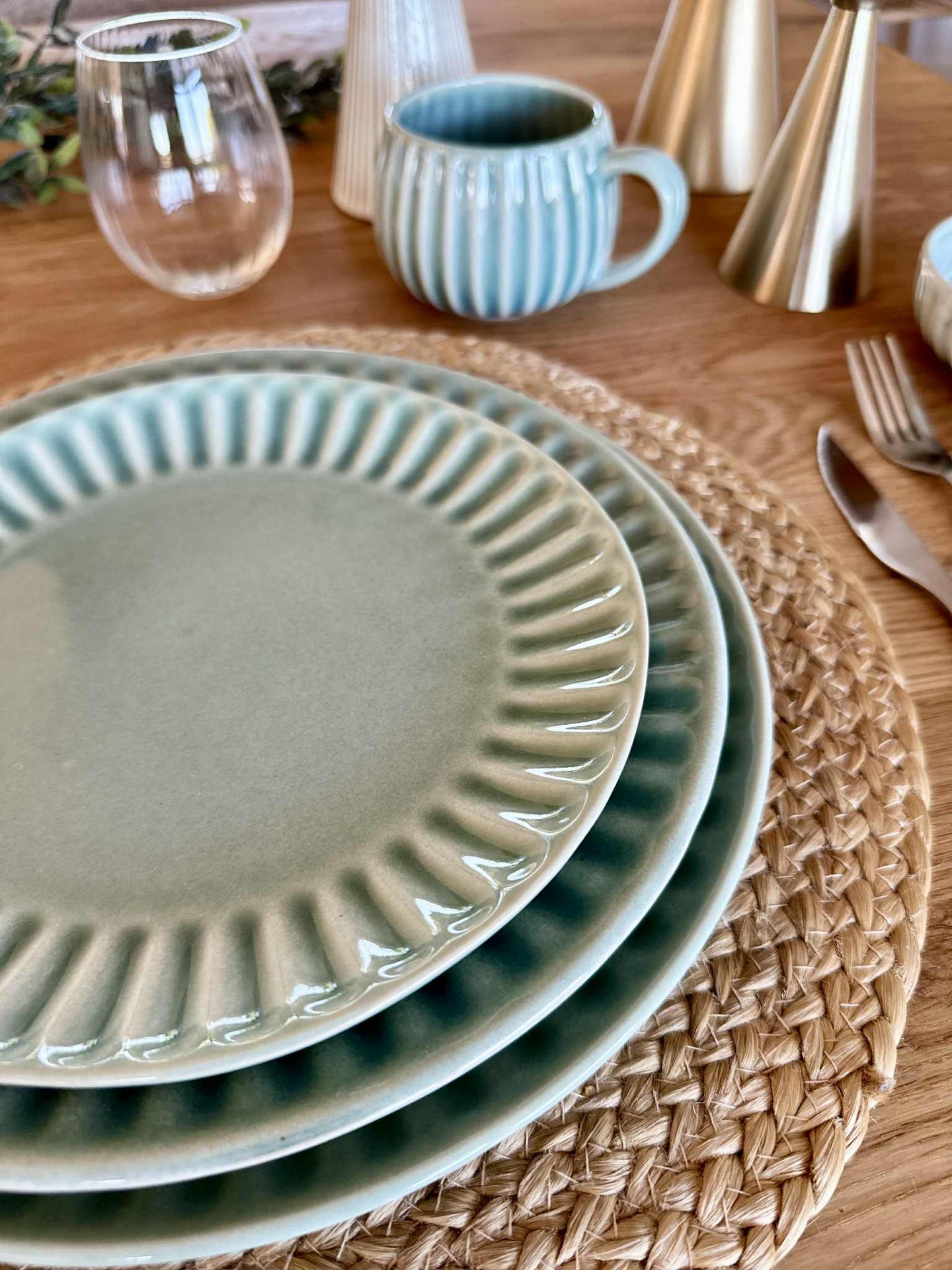 Krus VIGA Stripe - Mint