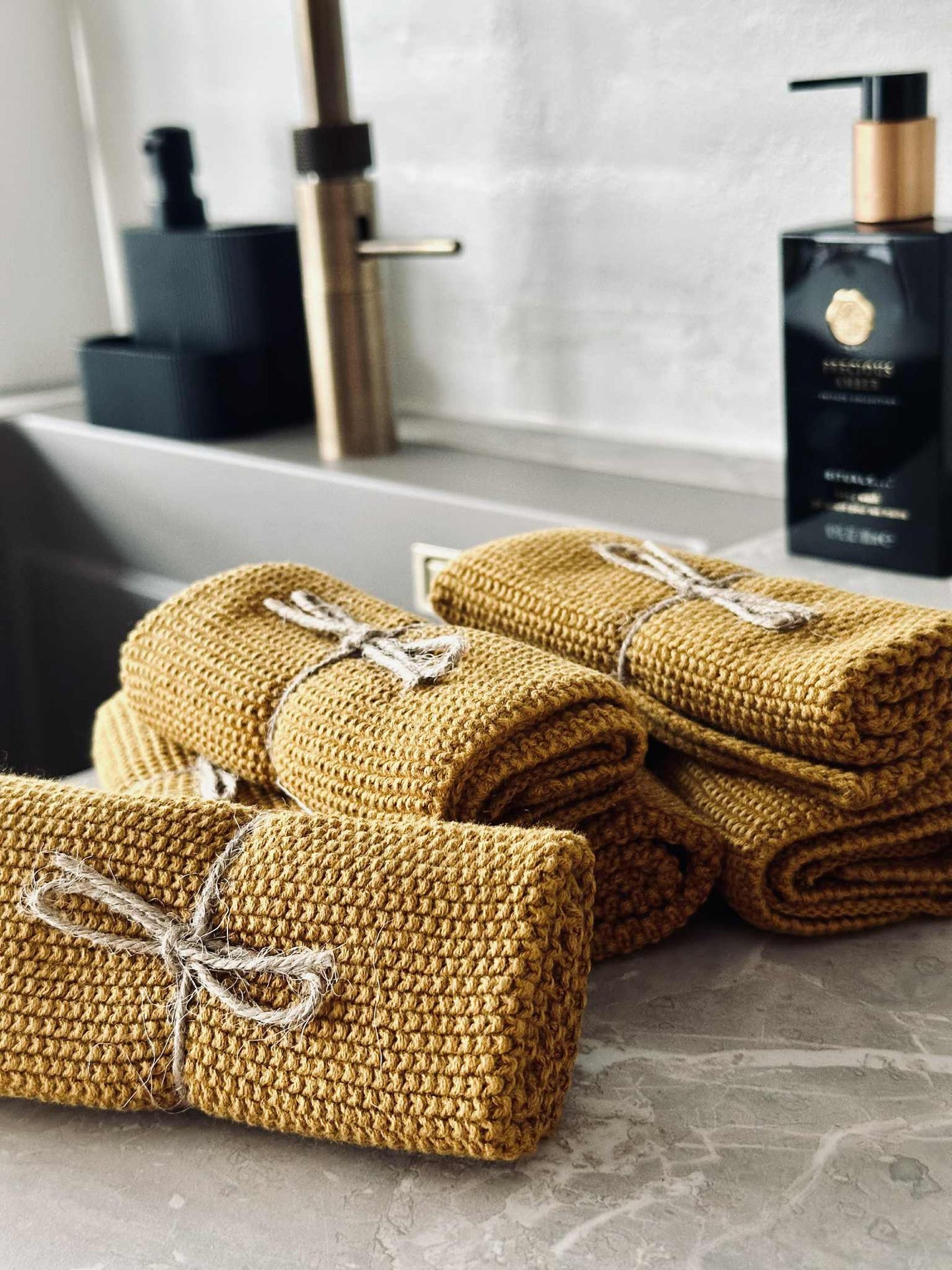 Kjøkkenkluter Sett med 6 stk - Flere farger