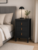 Nattbord Madrid med 3 skuffer - Black