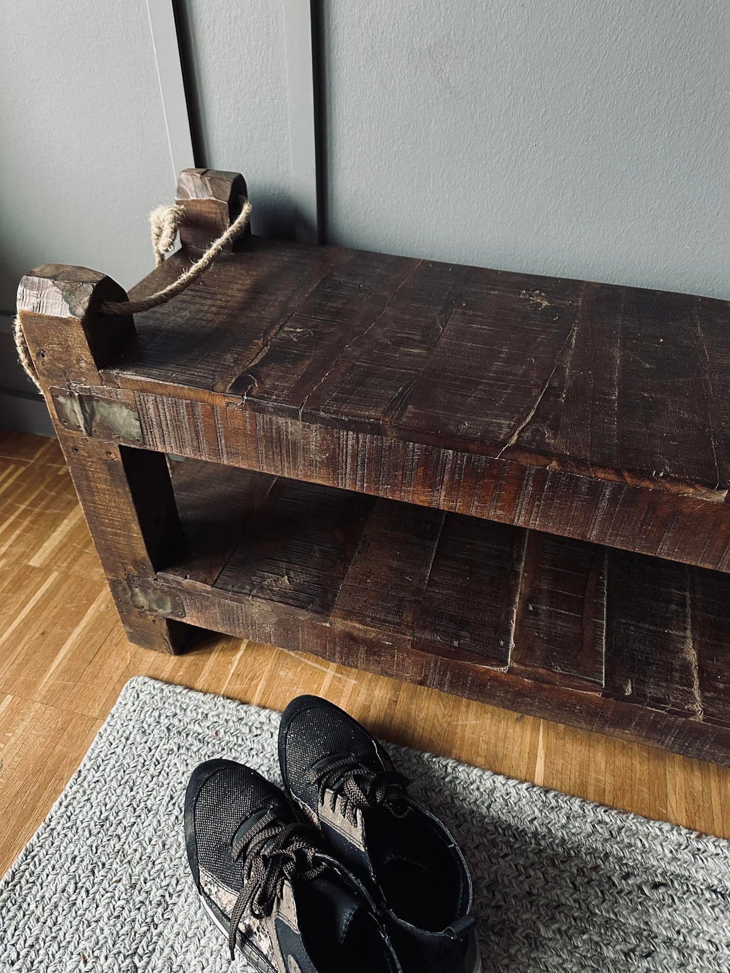 Skohylle i gjenbrukstre