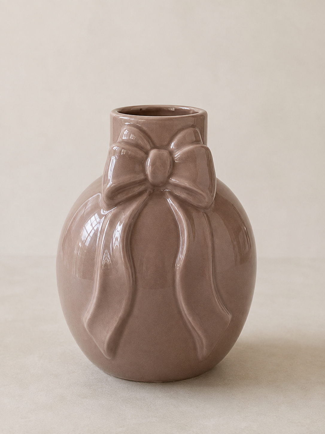 Vase med sløyfe - Old Rose