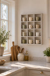 Hylle til kopper 12 rom - Cashmere